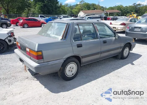 1987 Honda Civic 1.5 from USA, damaged, VIN 1HGEC4633HA077250